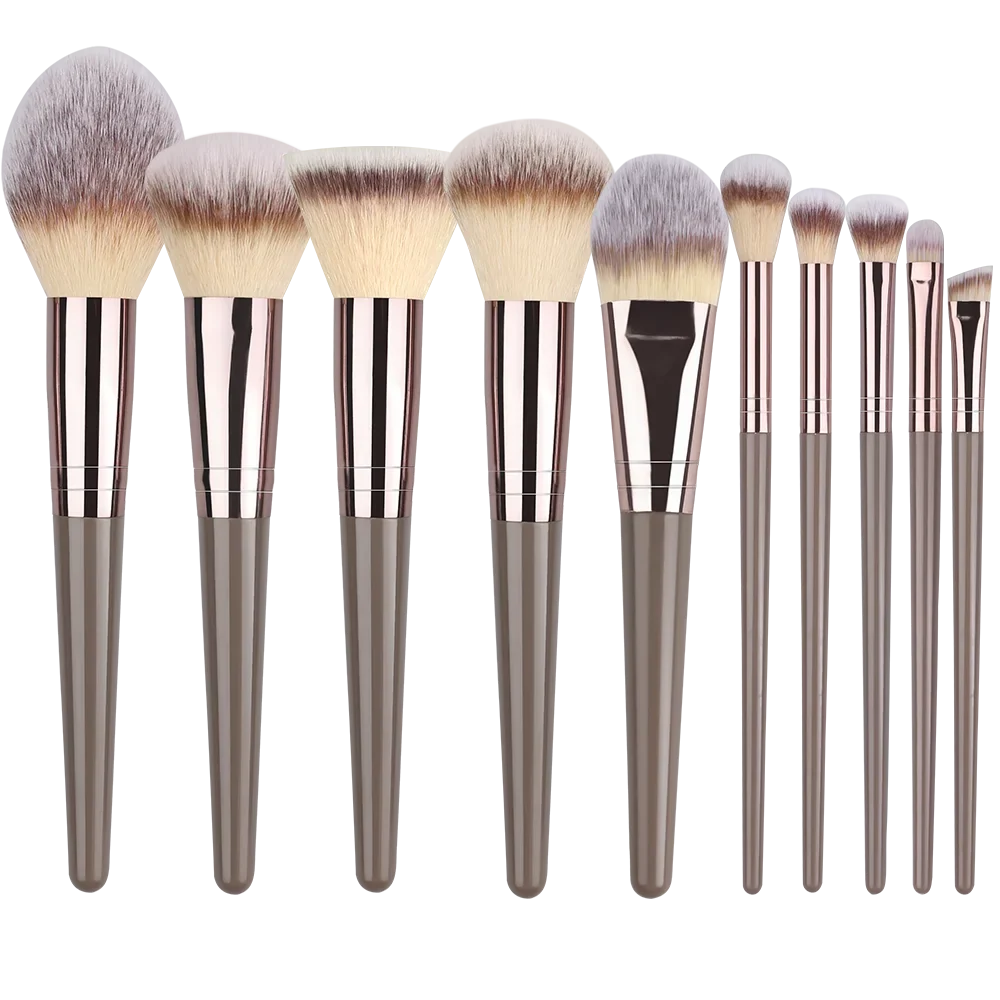 10-20PCS Makeup Brush Set Foundation Concealer Powder Eyeshadow Blush Brush Kabuki Blending Cosmetic Beauty Tool for Face